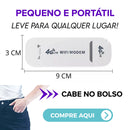 Mini Modem 4G Wi-Fi ZTE | Portátil com Chip LTE e USB