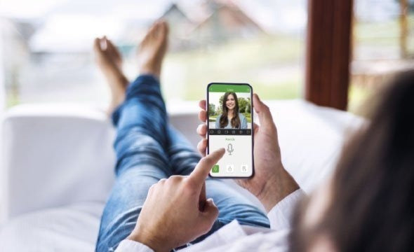 Kit Vídeo Porteiro Wifi Allo Wt7 Lite Com Fechadura Elétrica