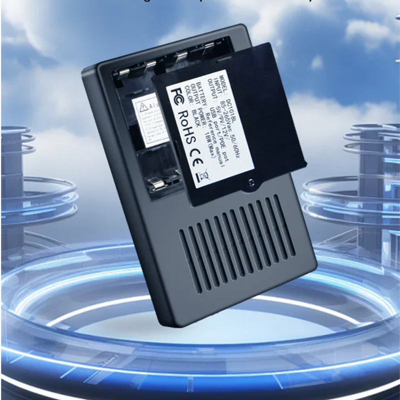 Fonte UPS Portátil 1018L – Backup DC com Saídas 5V a 24V para Roteador, Câmeras e Modem Óptico