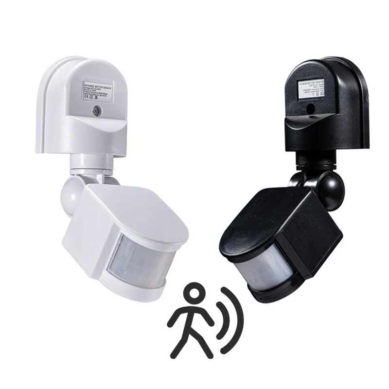 Sensor de Movimento PIR 180° Automático para Luz 110-240V