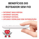 Mini Modem 4G Wi-Fi ZTE | Portátil com Chip LTE e USB